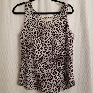 Animal Print Tank Top